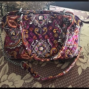 Vera Bradley Chain Shoulder Bag in Safari Sunset